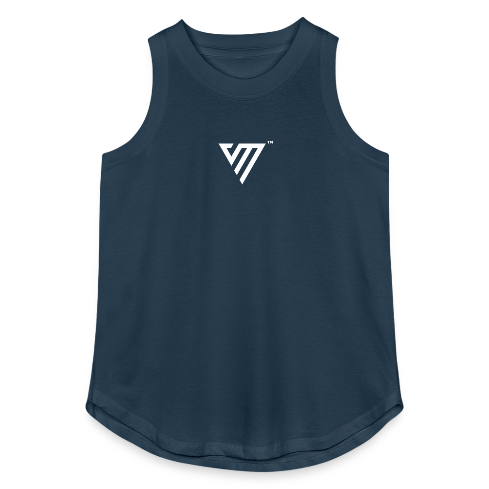 VM Logo Relaxed Tank Top - denim