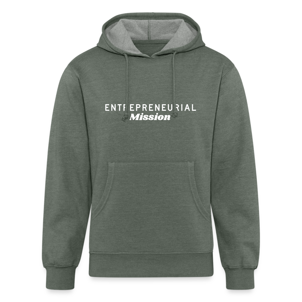 Entrepreneurial Mission Organic Cotton Hoodie - heather military green