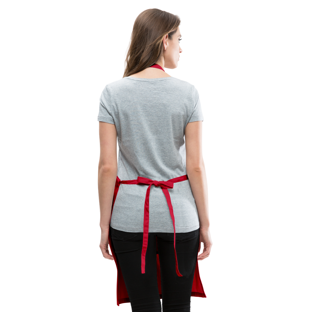 Powered by Plants Apron - red