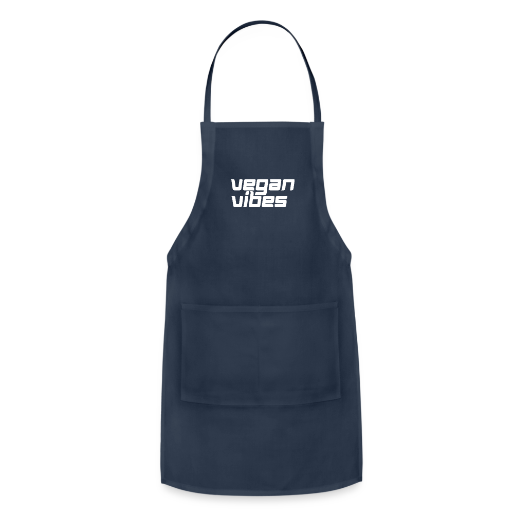 Vegan Vibes Apron - navy