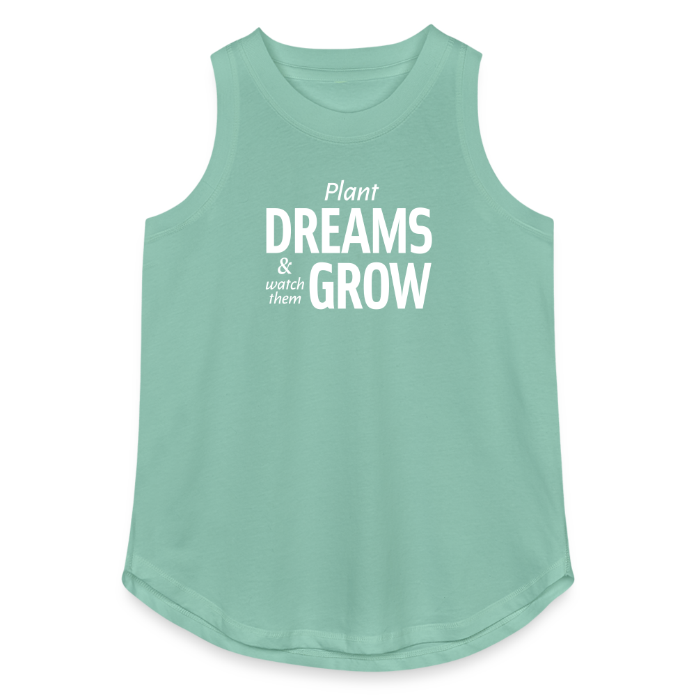 Plant Dreams Relaxed Tank Top - saltwater