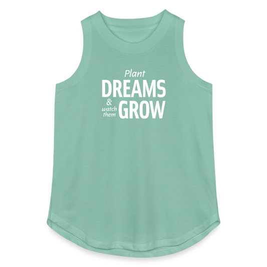 Plant Dreams Relaxed Tank Top - saltwater