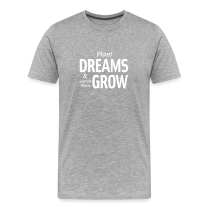 Plant Dreams Straight Cut Organic Cotton Shirt - heather gray