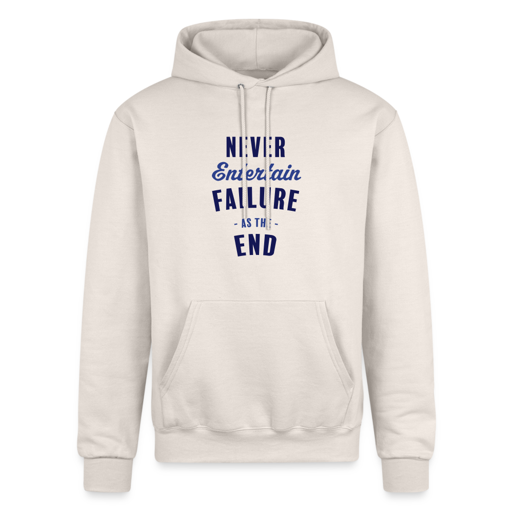 Never Entertain Failure [Blue] Hoodie - Sand