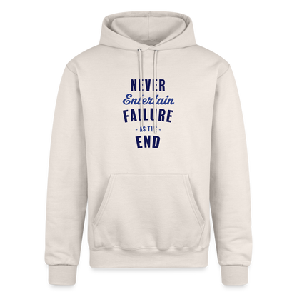 Never Entertain Failure [Blue] Hoodie - Sand