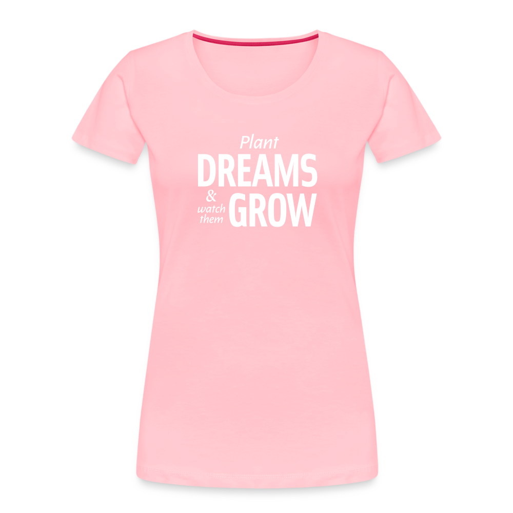 Plant Dreams Fitted Organic Cotton Shirt - pink