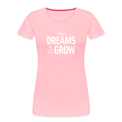 Plant Dreams Fitted Organic Cotton Shirt - pink