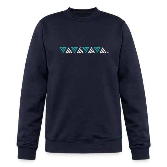 VM Alluring Logo Motif [Teal] Sweatshirt - navy