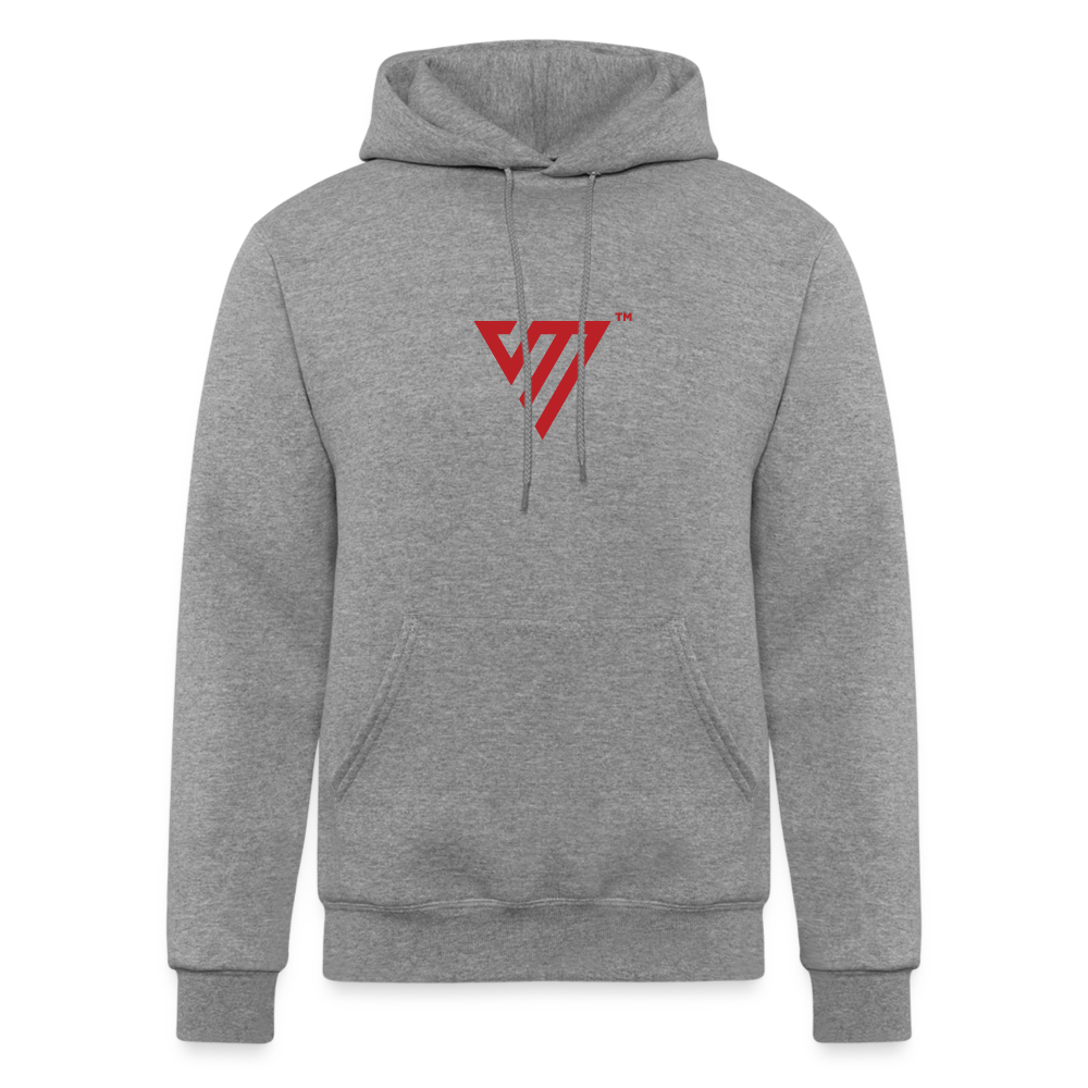 VM Logo [Red] Hoodie - heather gray