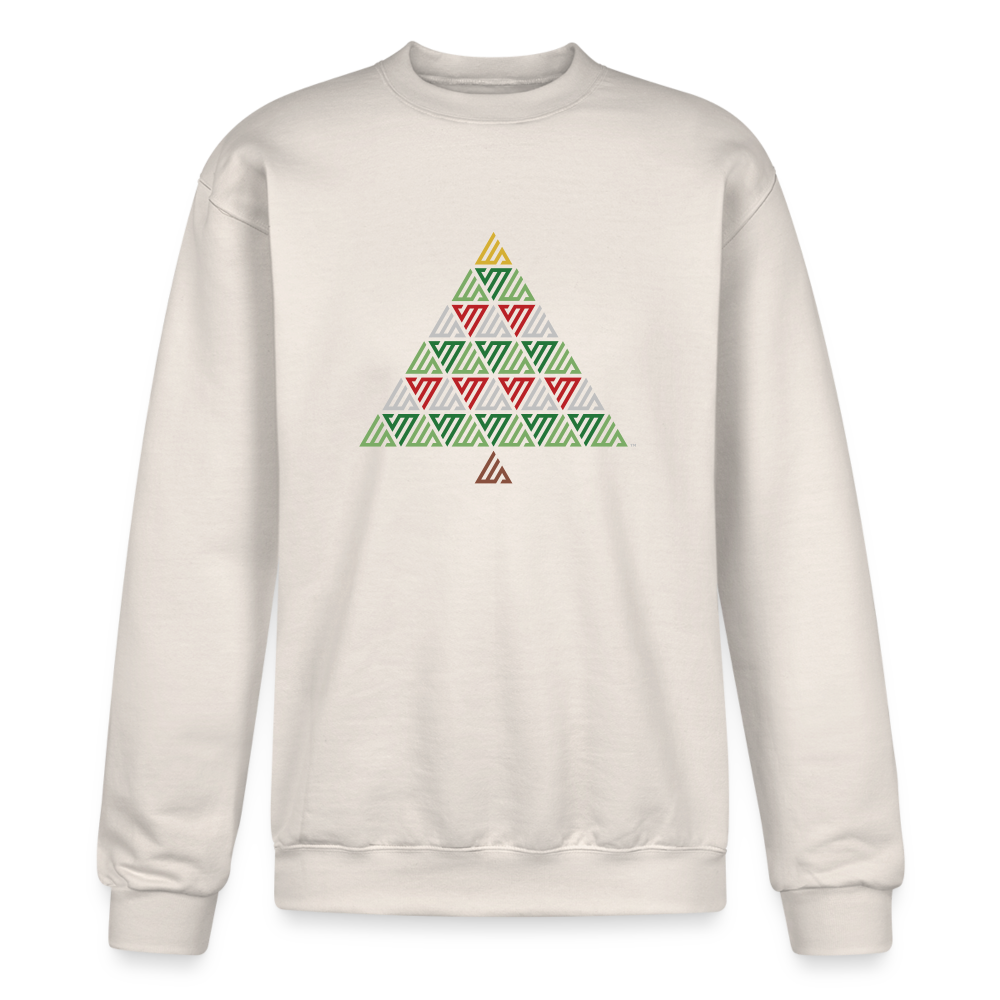 VM Christmas Tree Sweatshirt - Sand