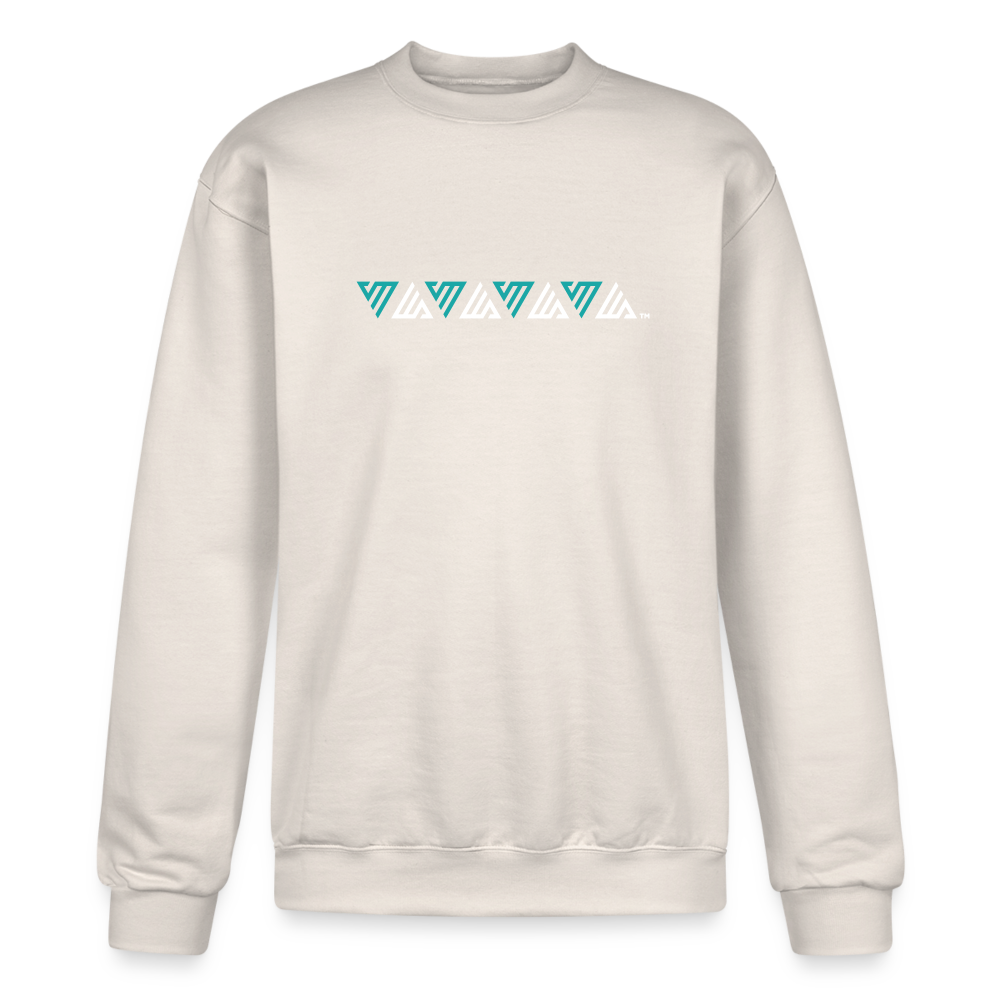 VM Alluring Logo Motif [Teal] Sweatshirt - Sand