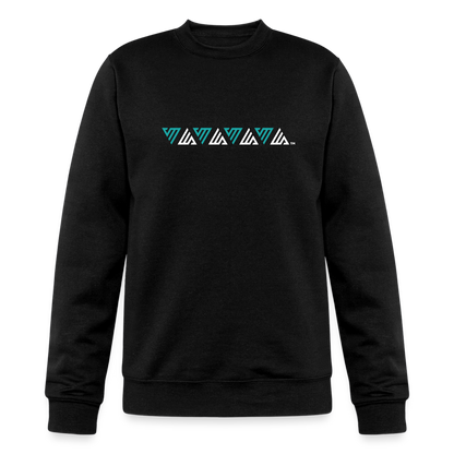 VM Alluring Logo Motif [Teal] Sweatshirt - black