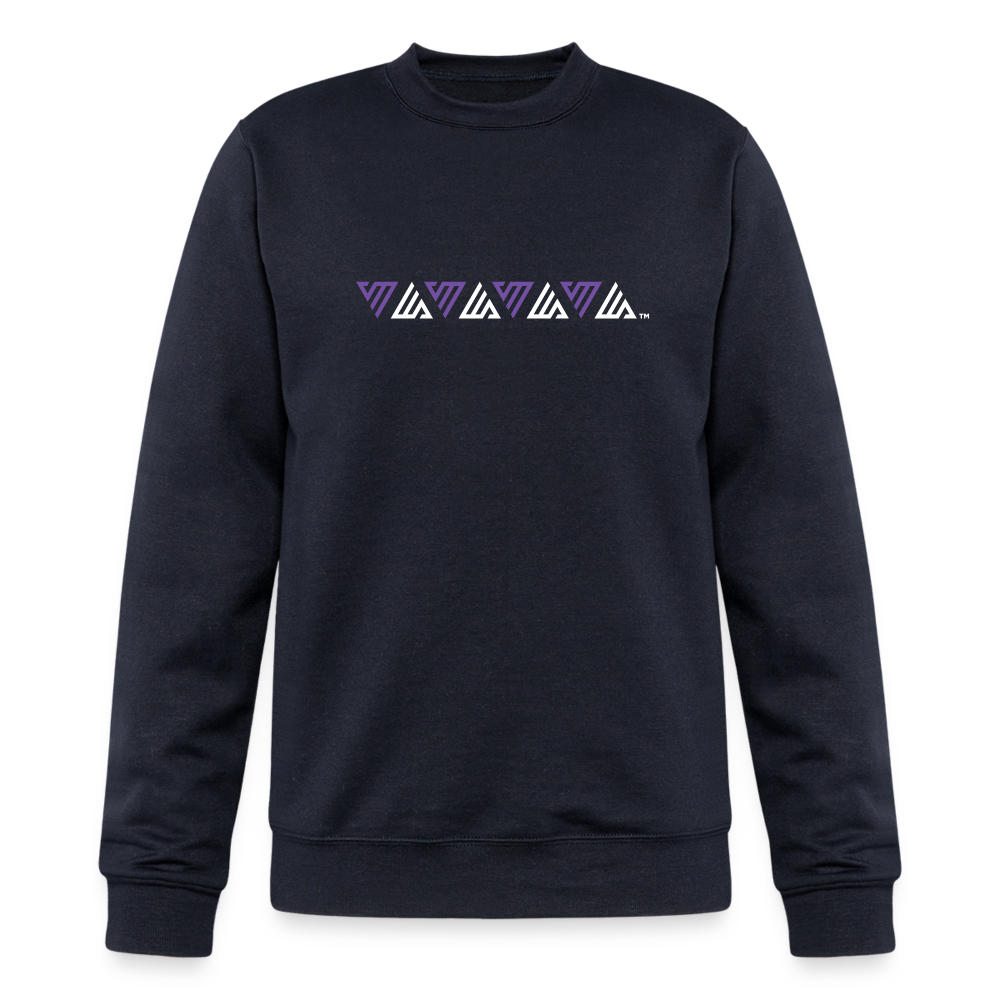 VM Alluring Logo Motif [Purple] Sweatshirt - navy