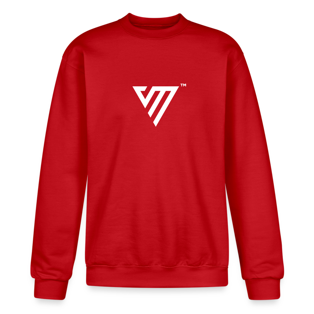 VM Logo [White] Sweatshirt - Scarlet