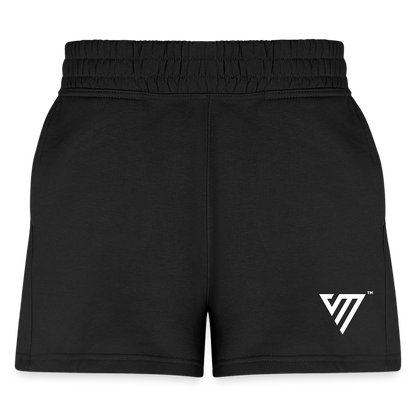 VM Logo [White] Jogger Shorts - black