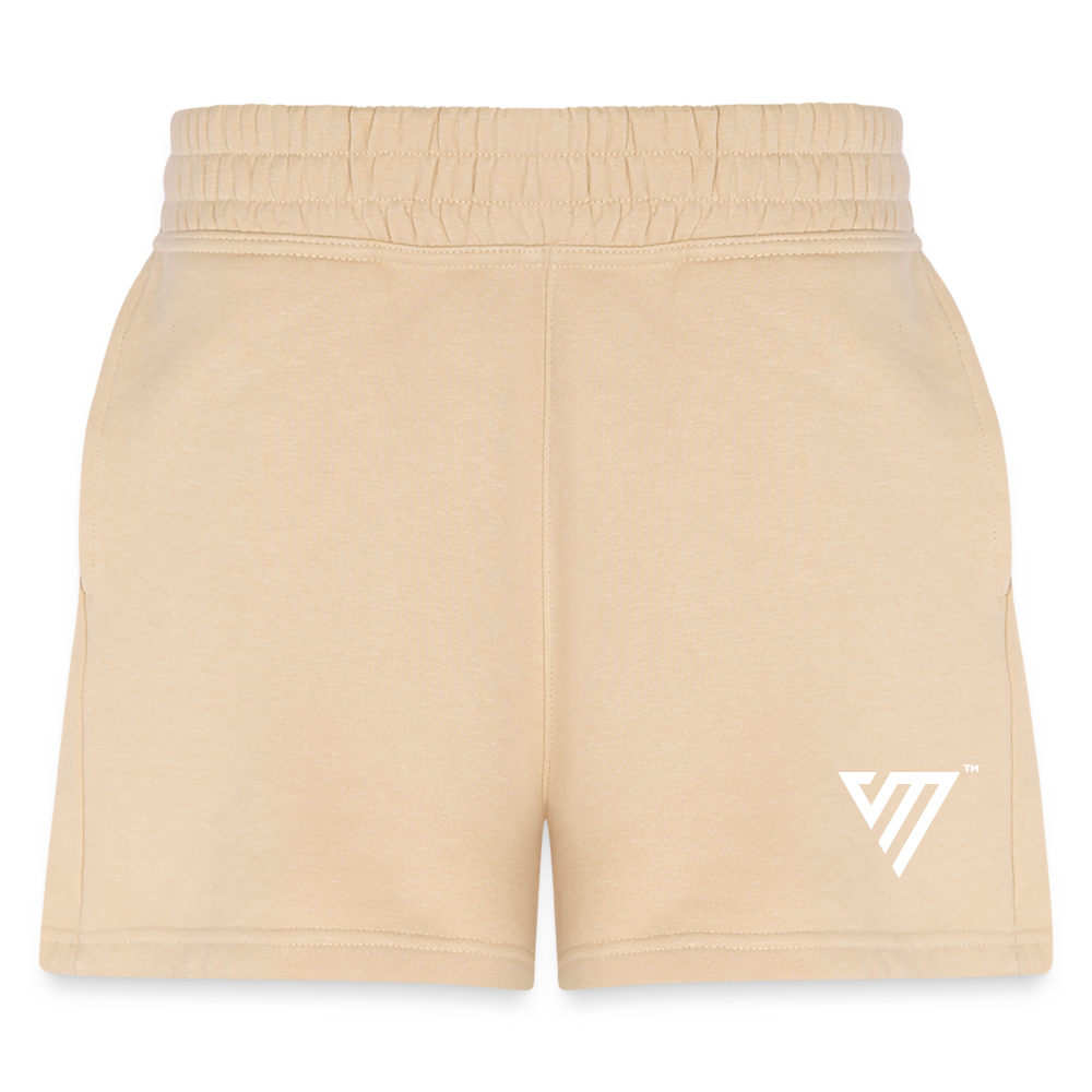 VM Logo [White] Jogger Shorts - nude