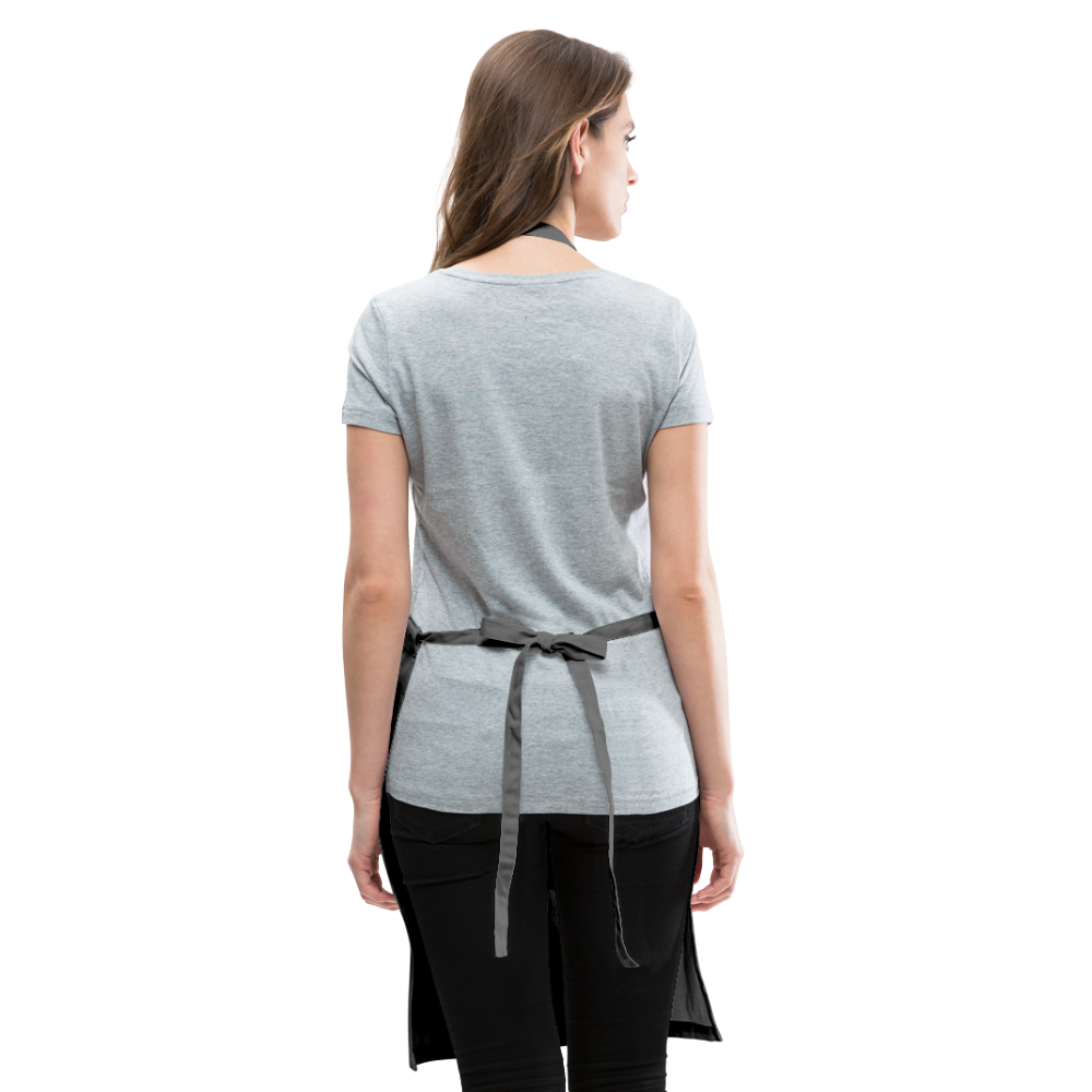 Powered by Plants Apron - charcoal