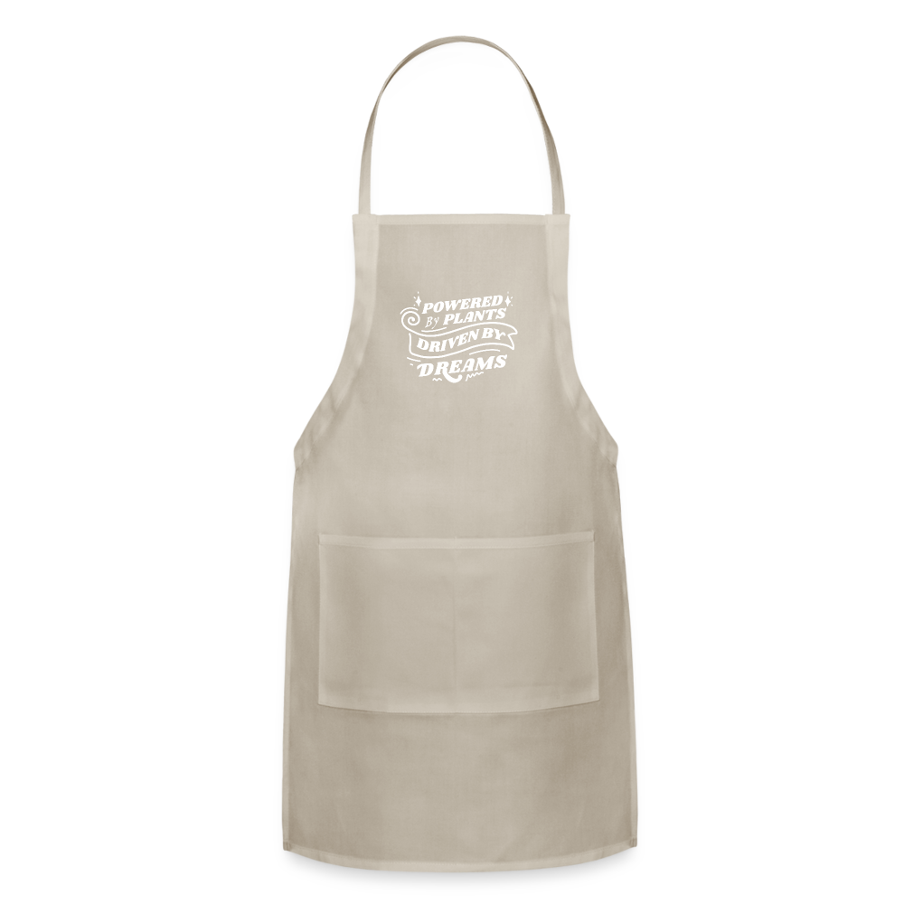 Powered by Plants Apron - natural