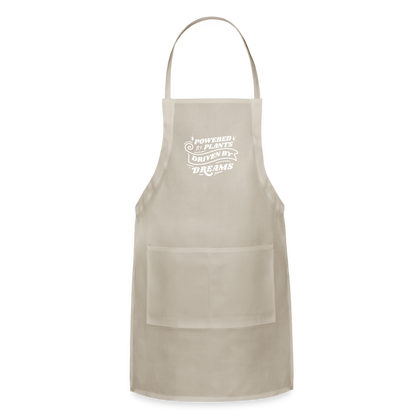 Powered by Plants Apron - natural