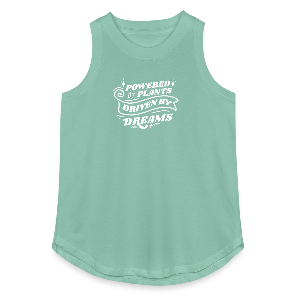 Powered By Plants Relaxed Tank Top - saltwater